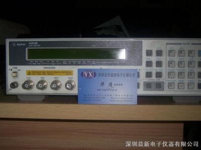 Agilent 4263B LCR測試儀 專業供應與維修服務詳解